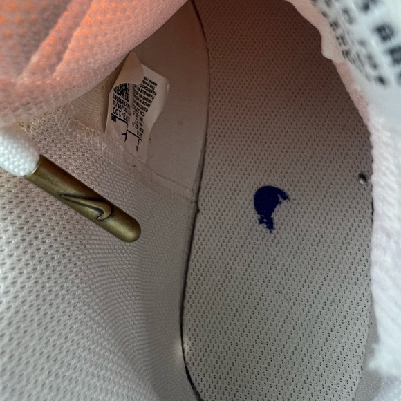 MENS SHOE Size 9 NIKE BLAZER MID 77 VINTAGE WHITE/RACER BLUE (Red/Blue) - Picture 7 of 13